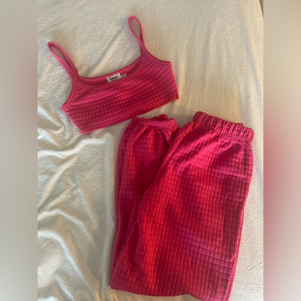 PRINCESS POLLY arabella set pink size 2 great condition, never worn